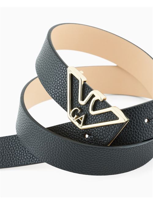 Belt with deer print eagle plaque Emporio Armani | Y3I048 YZB0X.80001